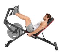 PASYOU Leg Extension Machine with 7 Adjustable Backrests,Leg Press Machine for Home Gym,Maximum Capacity 1100LB & Dumbbell Weight 220LB,Weight Bench with Leg Curl Machine for Lower Body Exercise PM30
