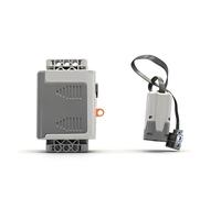 Pasyru Power Functions Set with Motor, 2 Pieces Power Functions Set, M-Motor Battery Box Compatible with Major Brands