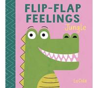 Pat-a-Cake Flip-Flap Feelings: Jungle Paperback Book Pat-a-Cake Multicolor
