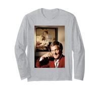 Pat Boone Ain't That A Shame Singer by Michael Grecco Long Sleeve T-Shirt