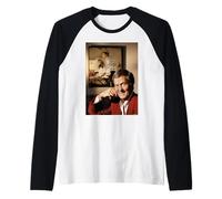 Pat Boone Ain't That A Shame Singer by Michael Grecco Raglan Baseball Tee