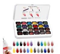 Pat for Fingernails - UV/LED Curing, Suitable for Beginners and Beginners - Patting Mal Nail Gel - For Beginners, Home Application, Salon, Parties, Birthdays, Stamping Technology, Modelling Technology