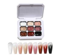 Pat Gel 15ml 9 Colors Long Lasting High Pigment Gradient