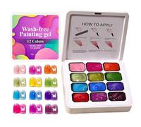 Pat Gel Palette Multi-Use Long-Lasting Blush Effect 12 Colors