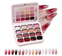 Pat Gels for Nails 16-Color Fingernail Art