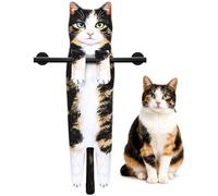 PAT JUUMG Funny Cat Hand Towels for Bathroom Kitchen,Cute Cat Decor Towel,Hanging Face Towels,Super Absorbent Soft,Funny Cat Gifts for Cat Lovers Gifts For Women/Cat Mom/Housewarming Gift (Calico Cat)