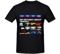 Pat Metheny Group Travels Owl Tee Shirt for Men Black L
