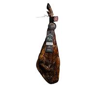 Pata Negra iberico Cured Ham | Made from Grain Fed 50% Iberico Pigs | Jamon iberico 36 Months | 7 BELLOTAS Guijuelo (Bone-in + 7.5 Kg.)
