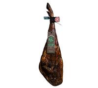 Pata Negra iberico Cured Ham | Made from Grain Fed 50% Iberico Pigs | Jamon iberico Cebo de Campo | 7 BELLOTAS Guijuelo (Bone-in + 7,5 Kg.)