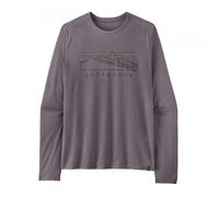 Patagonia 23711 Men's Long-Sleeved Capilene Cool Trail Shirt - Stratapeaks Colour: MYGR May Grey, Size: L
