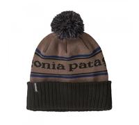 Patagonia 29187 Powder Town Beanie Colour: PKML Park Stripe Marlow Brown, Size: one size