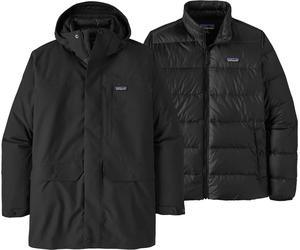 Patagonia - 3 in 1 Warm and waterproof parka - M's Tres 3-in-1 Parka Black for Men - Size S Black S