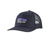 Patagonia 38289-NVYB P-6 Logo Trucker Hat Hat Unisex Black UNI