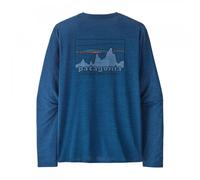 Patagonia 45190 L/S Cap Cool Daily Graphic Shirt Colour: SCLX 73 Skyline Clement Blue, Size: XL