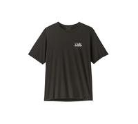 Patagonia Cap Cool Daily 73 Skyline short sleeve t-shirt pure black - M