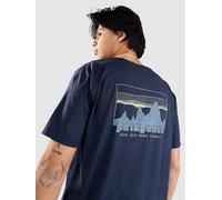 Patagonia 73 Skyline Organic T-Shirt new navy S