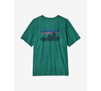 Patagonia 73 Skyline Short Sleeve T-Shirt Green - L