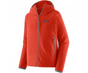 Patagonia 83579 Men's R1 TechFace Hoody Colour: HTE Hot Ember, Size: M