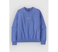 Patagonia 95 Oval Logo Daily Crew Sweater diver blue S