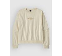 Patagonia - Women's 95 Oval Logo Daily Crew - Jumper size XS, sand