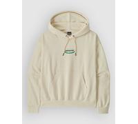 Patagonia - Women's 95 Oval Logo Daily Hoody - Hoodie size S, sand