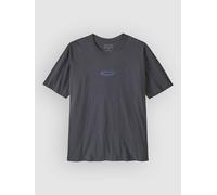 Patagonia - Women's 95 Oval Logo Oversized T-Shirt - T-shirt size M, blue