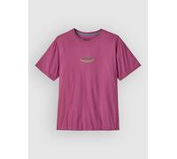 Patagonia 95 Oval Logo Short Sleeve T-Shirt Pink - L