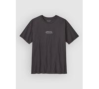 Patagonia 95 Oval Logo T-Shirt ink black XL