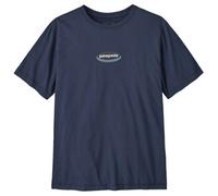 Patagonia - 95 Oval Logo T-Shirt - T-shirt size S, blue
