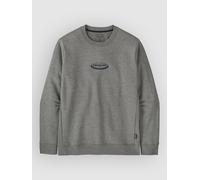 Patagonia - 95 Oval Logo Uprisal Crew Sweatshirt - Jumper size L, grey