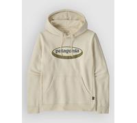 Patagonia 95 Oval Logo Uprisal Hoodie birch white M