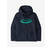 Patagonia 95 Oval Logo Uprisal Hoodie Dark Blue - M