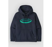 Patagonia 95 Oval Logo Uprisal Hoodie Dark Blue - S