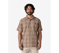 Patagonia A/C Shirt short sleeve brown beige - M