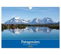 Patagonia - a landscape of contrasts UK-Version (Wall Calendar 2026 DIN A4 Landscape), CALVENDO 12 Month Wall Calendar