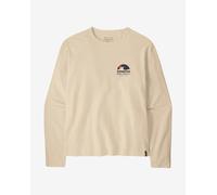 Patagonia Applied Imagination Wildrise long sleeve T-shirt beige - L