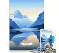 Patagonia Argentina Landscape Jigsaw Puzzle 1000 Piece for Adults Logic Boost Toy Together Fun Premium Edge Stylish Gift (38x52cm)