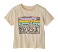 Patagonia - Baby Fitz Roy Skies - T-shirt size 4 Years, sand