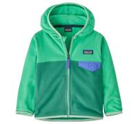 Patagonia - Baby Micro D Snap-T Jacket - Fleece jacket size 2 Years, turquoise