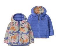 Patagonia - Baby Reversible Down Sweater Hoody - Down jacket size 3-6 Months, blue
