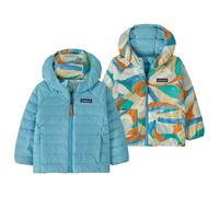 Patagonia - Baby Reversible Down Sweater Hoody - Down jacket size 4 Years, turquoise