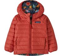 PATAGONIA Baby Reversible Down Sweater Hoody - - Red - size 4T- model 2026 4T