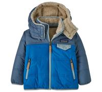 Patagonia - Baby Reversible Tribbles Hoody - Winter jacket size 12-18 Months, blue