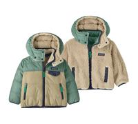 Patagonia - Baby Reversible Tribbles Hoody - Winter jacket size 3-6 Months, sand