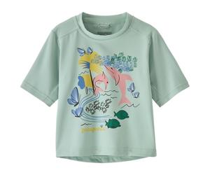 Patagonia - Baby's Cap SW T-Shirt - Lycra size 5 Years, turquoise