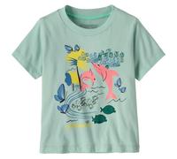 Patagonia - Baby's Graphic T-Shirt - T-shirt size 4 Years, turquoise