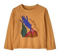 Patagonia - Baby's L/S Graphic T-Shirt - Longsleeve size 12-18 Months, orange