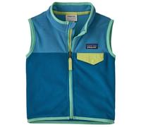 Patagonia - Baby's Micro D Snap-T Vest - Fleece vest size 12-18 Months, blue