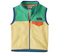 Patagonia - Baby's Micro D Snap-T Vest - Fleece vest size 3-6 Months, sand