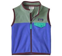 Patagonia - Baby's Micro D Snap-T Vest - Fleece vest size 3 Years, blue